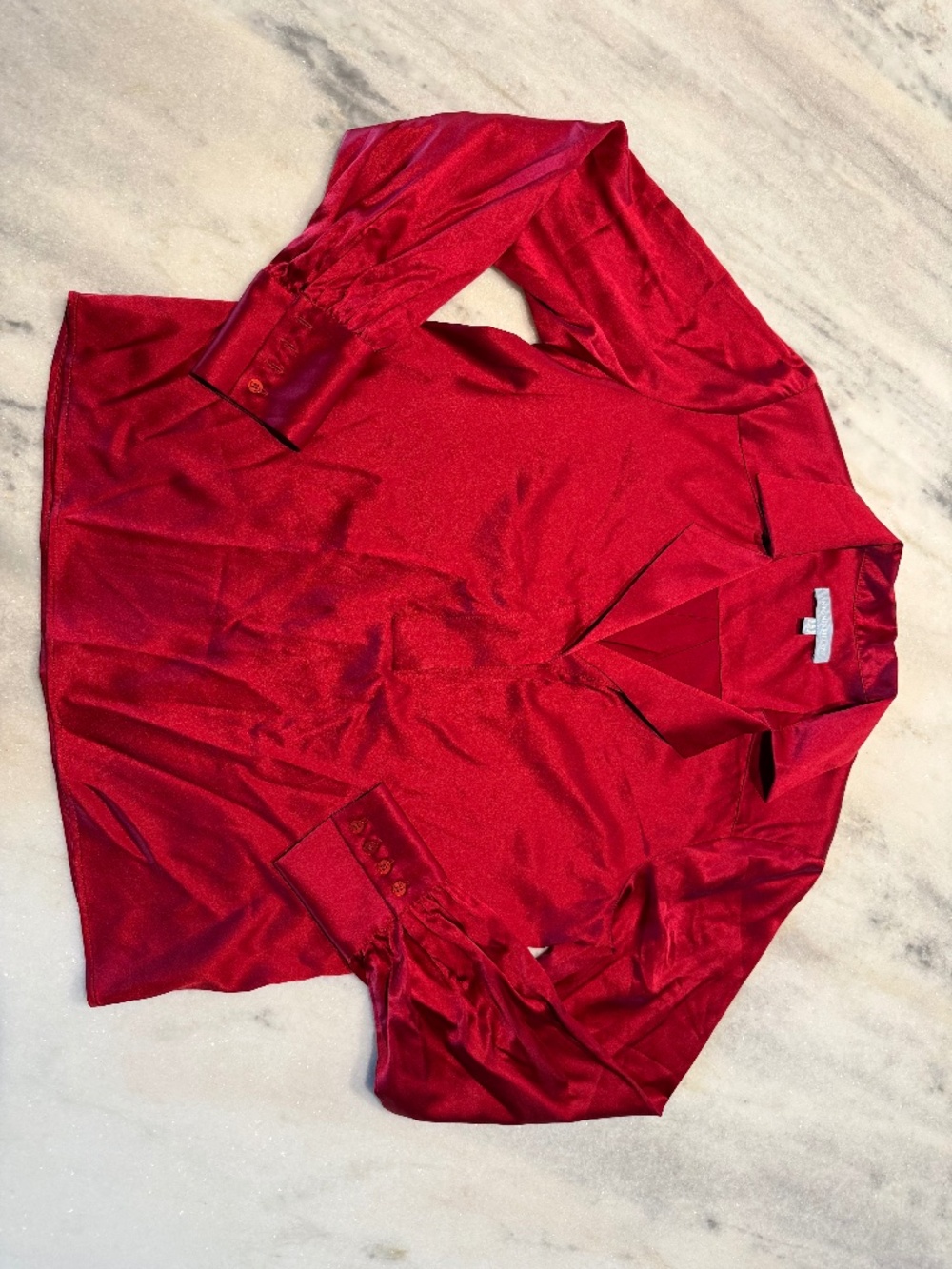 Antonio Melani Silk Shirt - Womens S